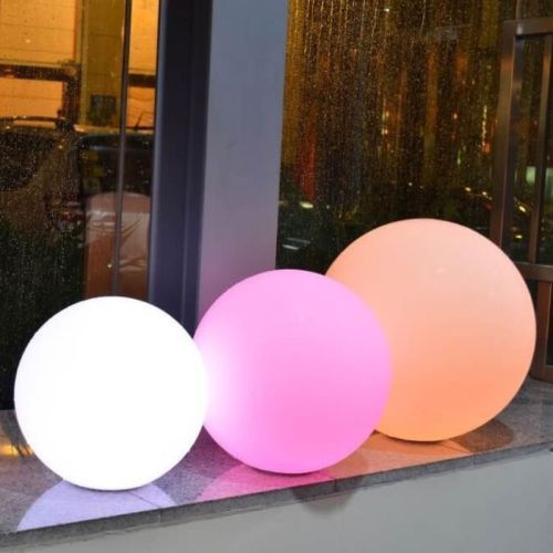Illuminated Glow Spheres