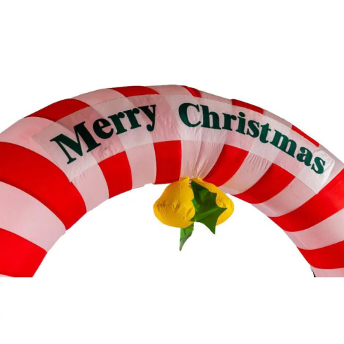 inflatable close up Christmas arch 
