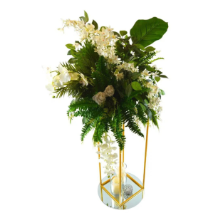Floral Centrepiece - White & Green