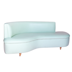 Mint Dreams Curved Sofa