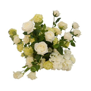 white classic floral centrpiece