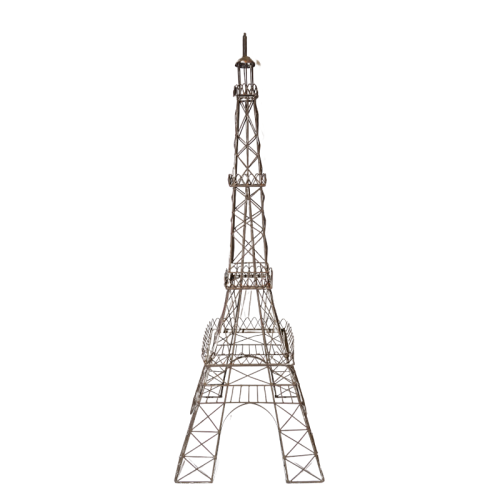 metal statue of the eiffel tower