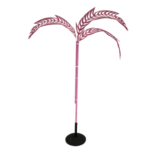 Tall Pink Palm Tree
