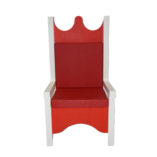 Red and white Christmas Throne