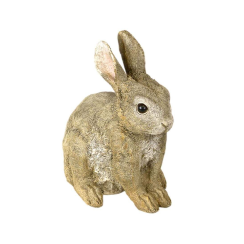 large ceramic prop rabbit