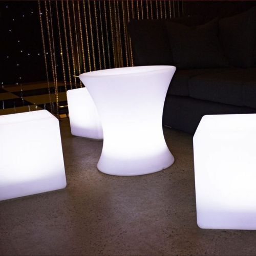 LED low bar tables and cubes not included