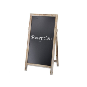 reception entrance chalkboard 
