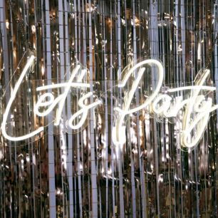 Neon Sign - Let's Party