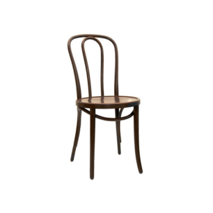 bentwood chair walnut brown