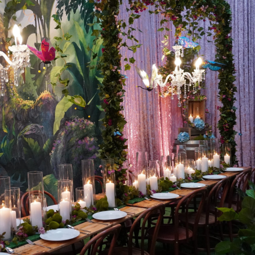 enchanted forest dining table