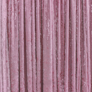 Crushed Velvet Drape - Dusty Pink