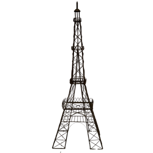 Eiffel tower statue prop