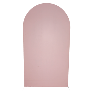 Flat Light Pink Arch Backdrop