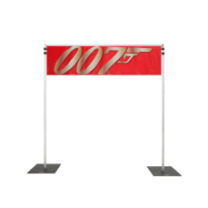 Themed Entrance Banners - 007 Red Logo 2