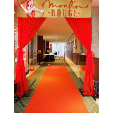 Themed Entrance Banners - Moulin Rouge 2