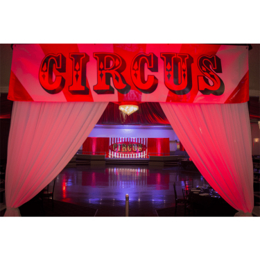Themed Entrance Banners - Circus 2
