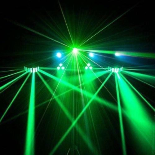 blue LED party lights GigBar with laser