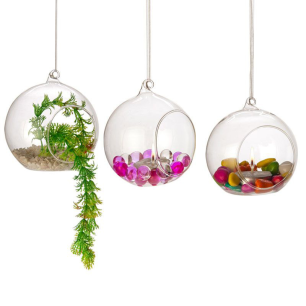 glass hanging balls 