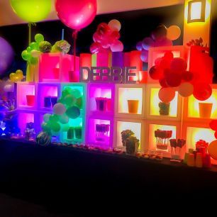 candy bar illuminated cubes