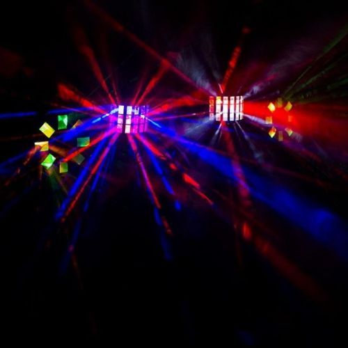 Party Lights RGB red light beams 
