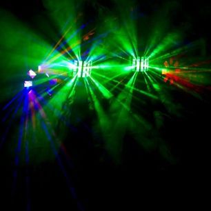 party package party lights green beams RGB LED 