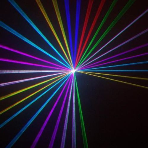 multicolour laser party light rainbow