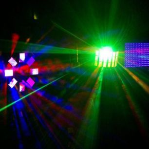 party lights bundle UV LED RGB FGE