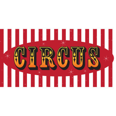 Themed Backdrops Large - Circus