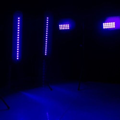 FGE UV Party Light Package 3 set up glow