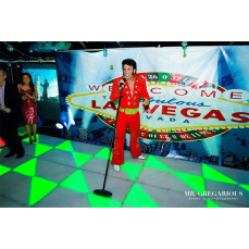 Themed Backdrops Large - Las Vegas Sign 3