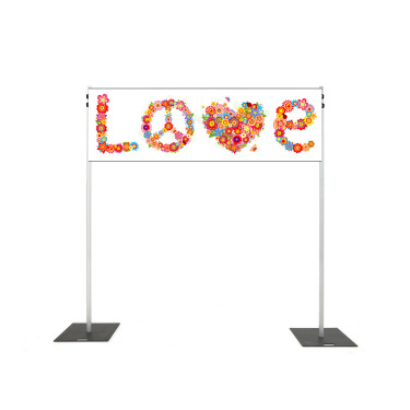Themed Entrance Banners - 60's LOVE 2