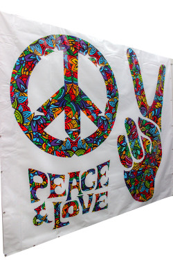 Standard Backdrop - 60's Peace & Love 3
