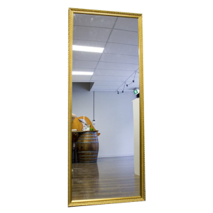 extra large gold mirror