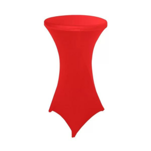 red high bar table covers