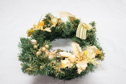 Christmas Wreath - Gold 2