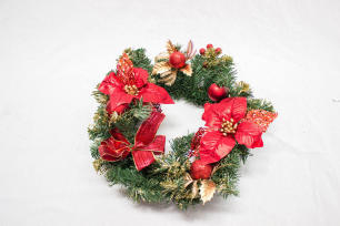 Christmas Wreath - Red 2
